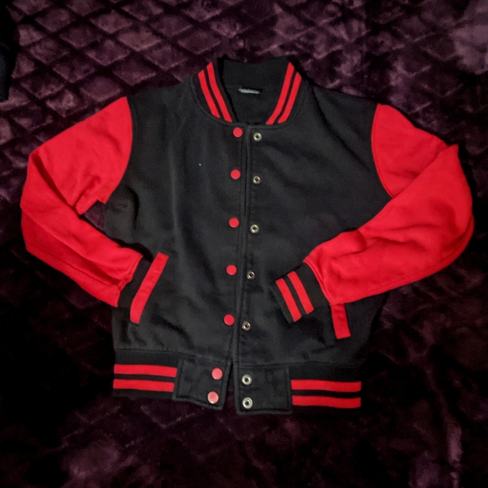 Red & black jacket